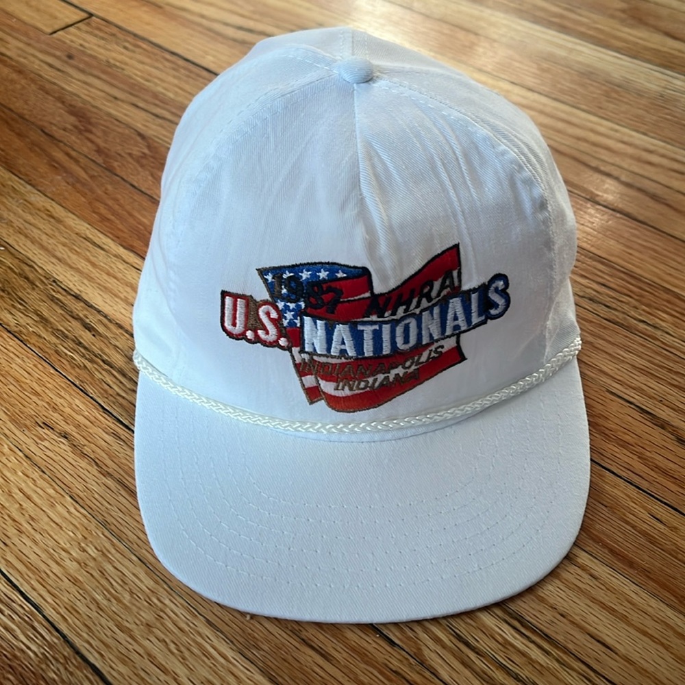 Vintage NHRA U.S Nationals Indianapolis Indiana Snapback / 1987
